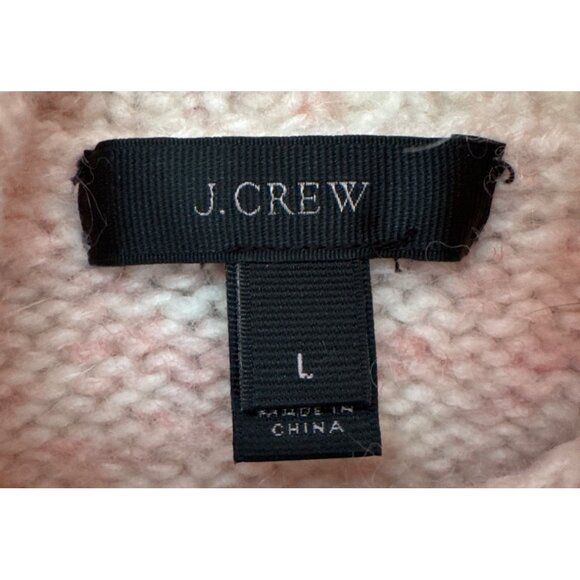 J. Crew Womens Turtleneck Sweater Knit Beige Large - Picture 6 of 9